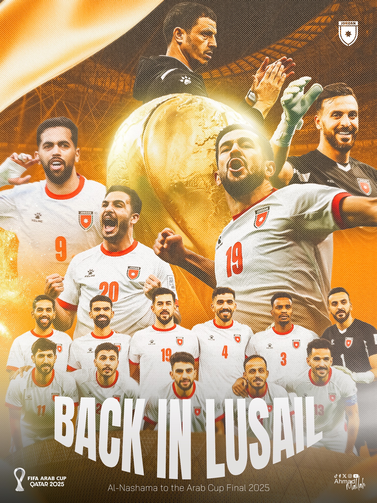 النشامى يسيرون بخطى ثابتة نحو اللقب بعد 5 انتصارات متتالية في كأس العرب