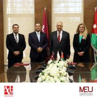 اتفاقية تعاون ثنائية بين ديكورات ايوب استيتيه واخوانه و جامعة الشرق الأوسط