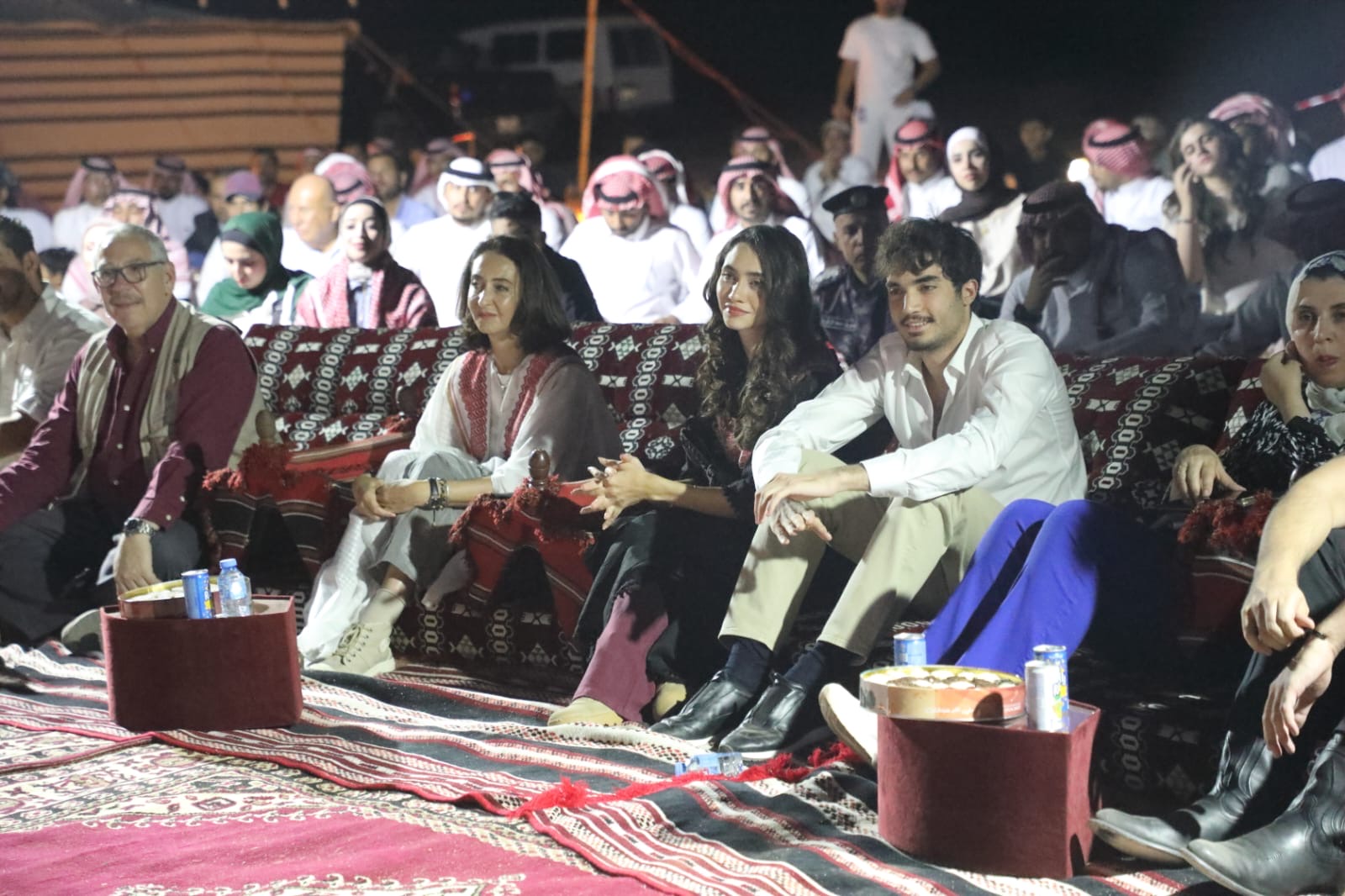 زين ترعى العرض السينمائي الصحراوي لفيلم "ظل الصقر" في وادي رم  