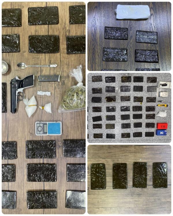 القبض على مرتبطين بعصابات إقليمية للتهريب وضبط 120 ألف حبة مخدرة