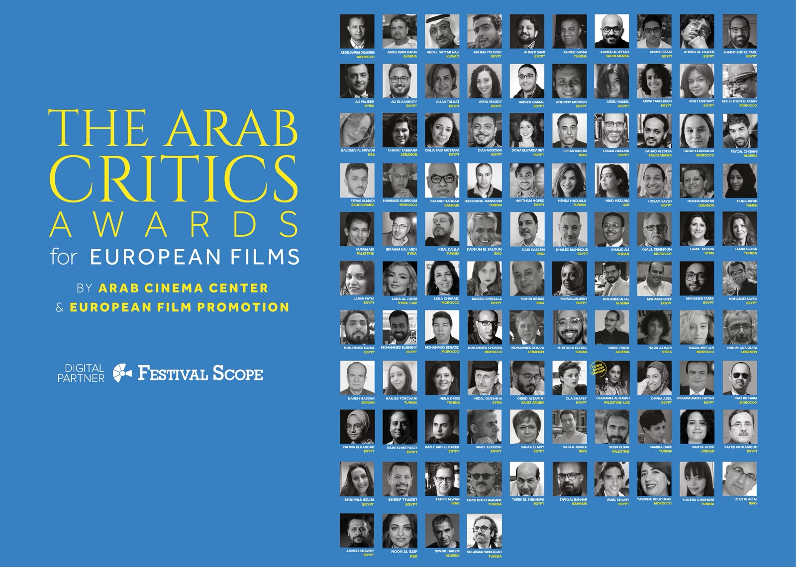 25 فلماً أوروبياً تتنافس على جوائز النقاد العرب للأفلام الأوروبية في مهرجان الجونة السينمائي