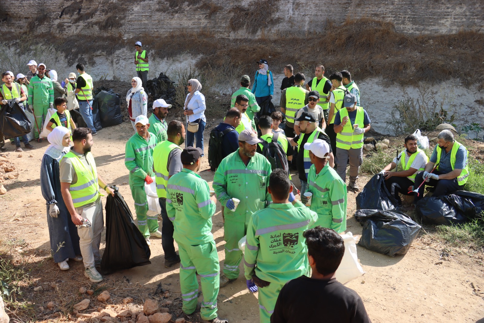 طن ونصف من النفايات في ساعة واحدة فقط!