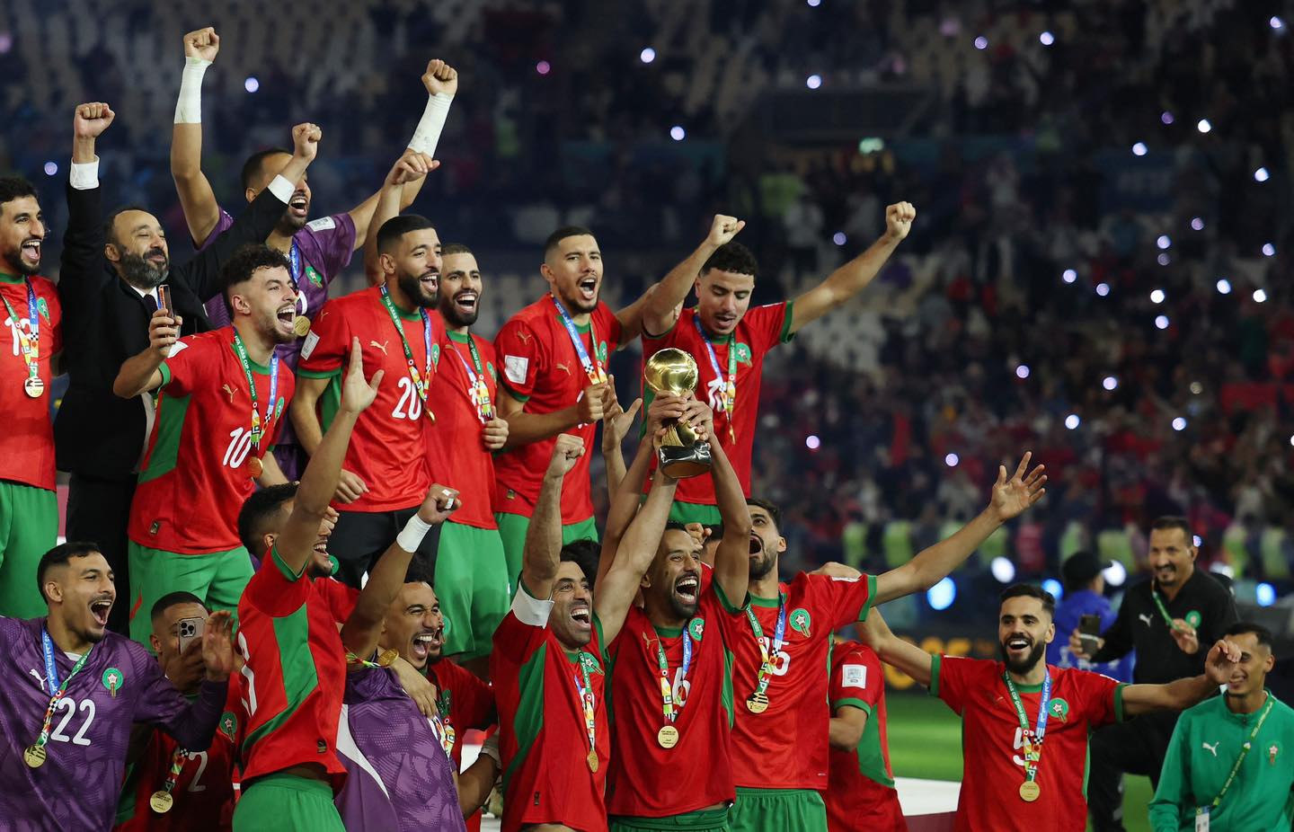 المنتخب المغربي يتوج بطلا لكأس العرب 2025