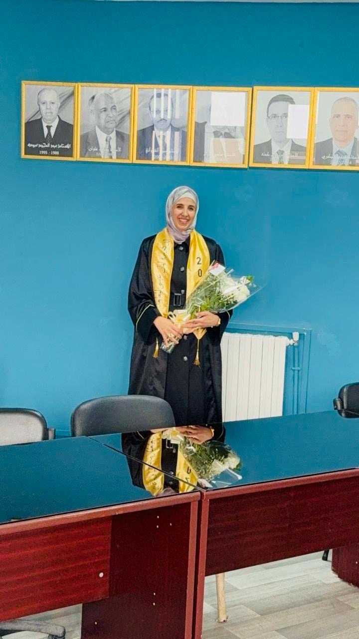 مبارك الدكتوراة إيمان المعايعه 