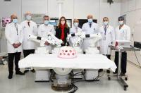 مركز الحسين للسرطان يدخل أول نظام جراحة روبوتية