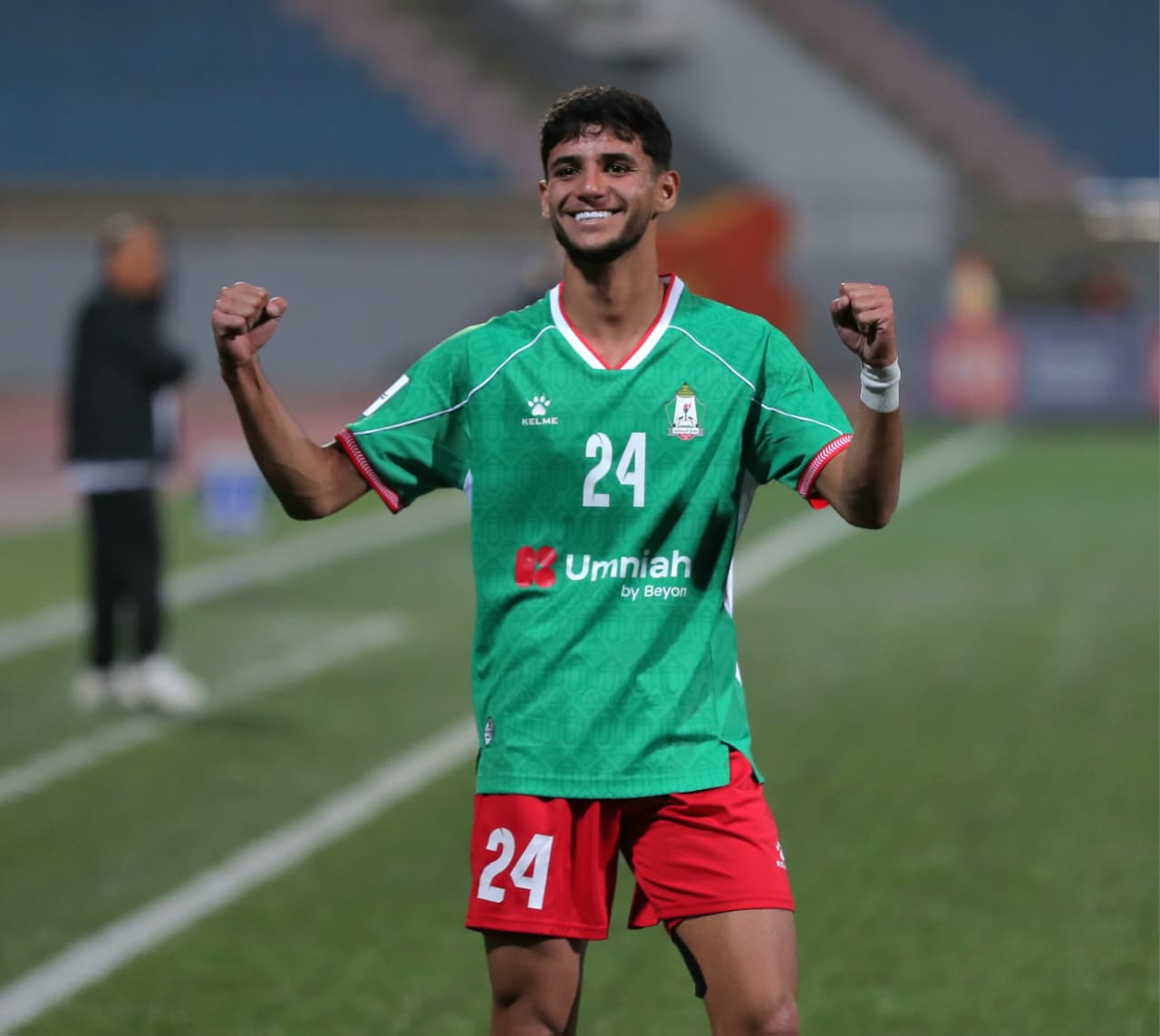 الوحدات يهزم البقعة بثلاثية ويقترب من صدارة درع الاتحاد