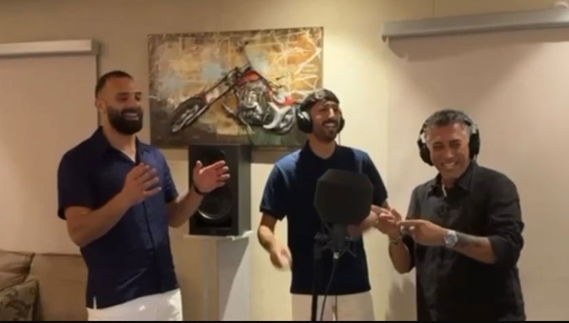 يزن النعيمات ويزن العرب يشتركان في أداء غنائي مع الفنان عمر العبداللات – فيديو 