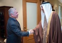 الملك عبد الله الثاني يستقبل رئيس #المجلس_الاتحادي_الإماراتي بحضور الصفدي 