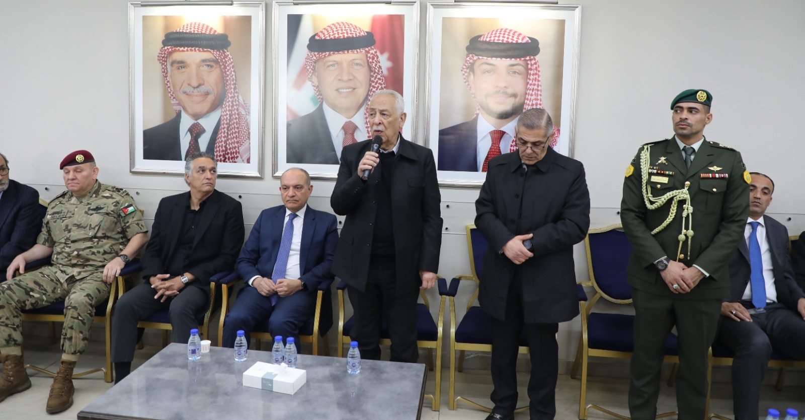  العيسوي يعزي بوفاة اللواء المتقاعد محمد العضايلة