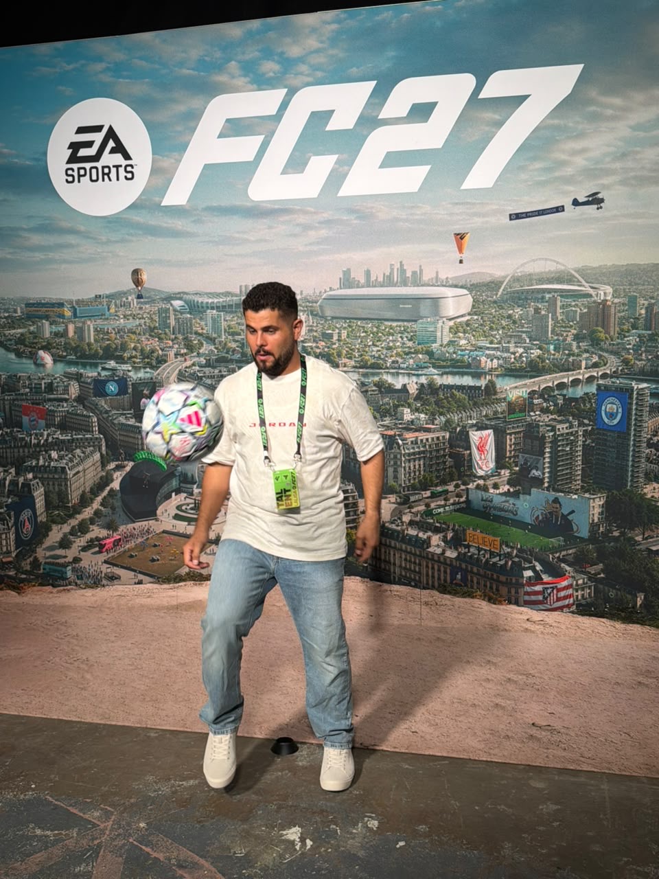 علي موسى يمثل الشرق الأوسط في إطلاق EA SPORTS FC 27 بأمريكا